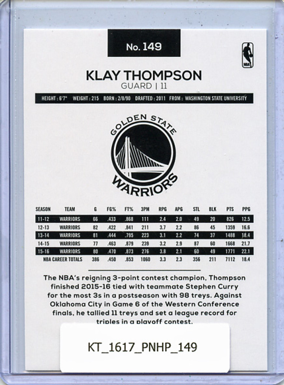 Klay Thompson 2016-17 Hoops #149