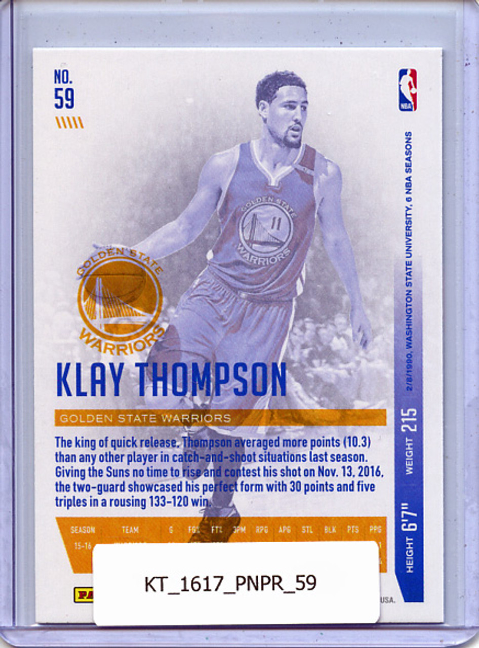 Klay Thompson 2016-17 Prestige #59