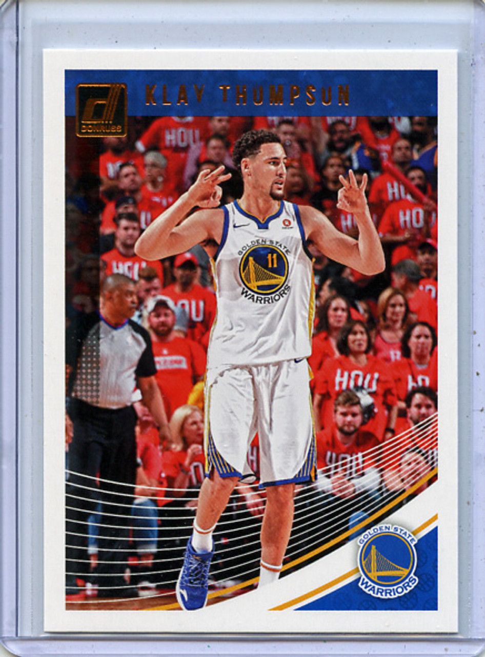 Klay Thompson 2018-19 Donruss #12