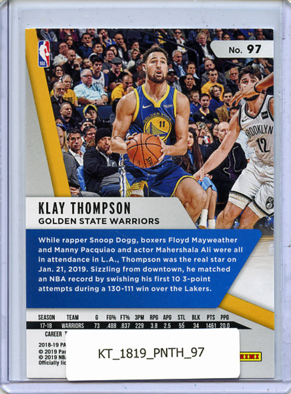 Klay Thompson 2018-19 Threads #97