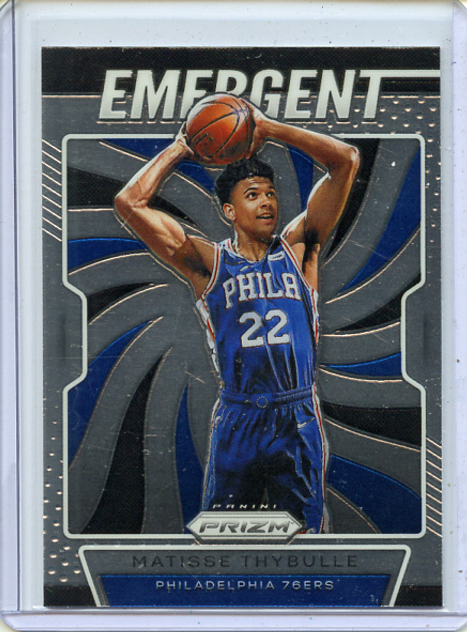 Matisse Thybulle 2019-20 Prizm, Emergent #18