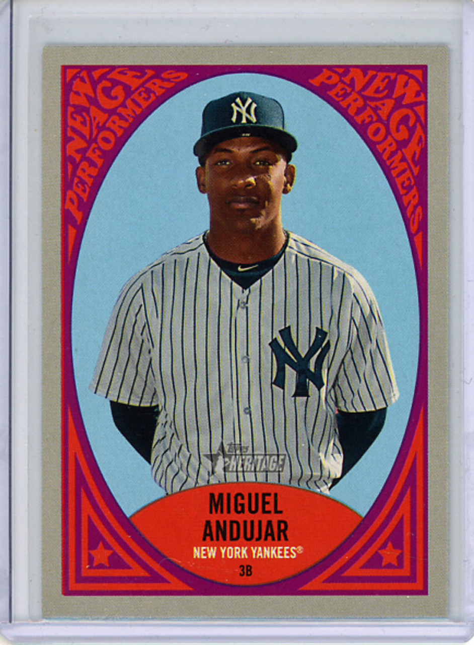 Miguel Andujar 2019 Heritage, New Age Performers #NAP-4