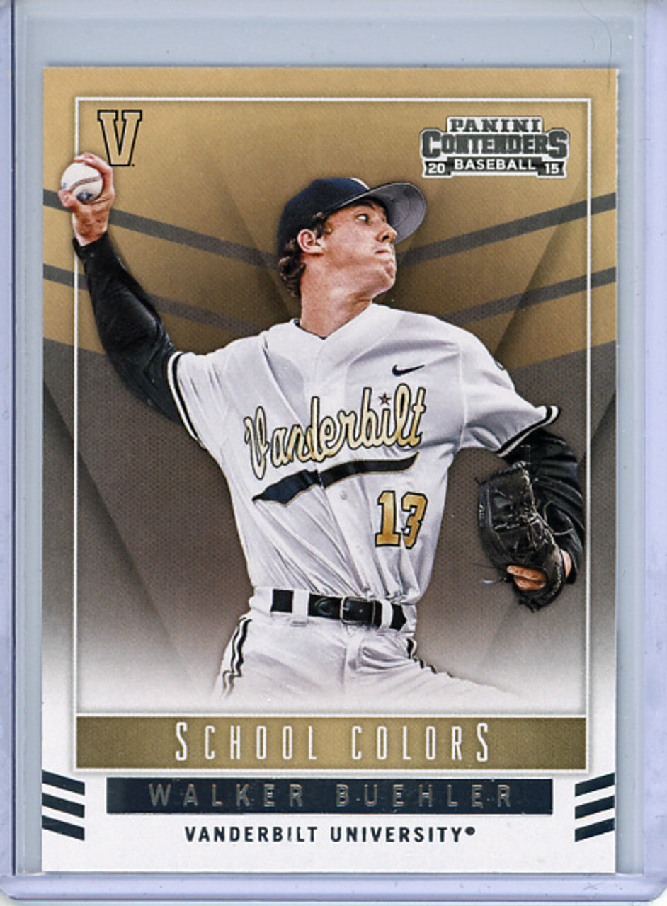 Walker Buehler 2015 Contenders, School Colors #12