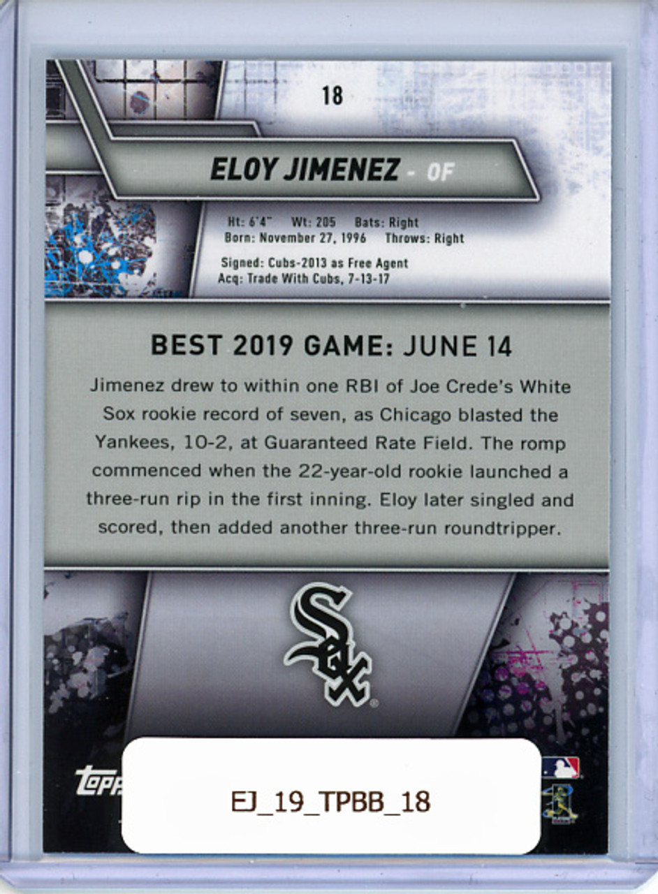 Eloy Jimenez 2019 Bowman's Best #18