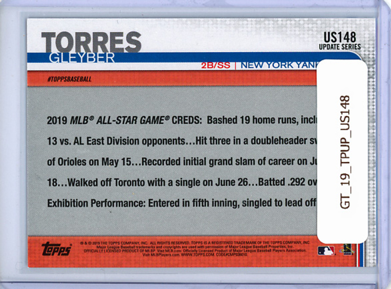 Gleyber Torres 2019 Topps Update #US148 All-Star