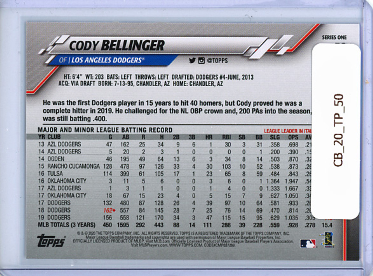 Cody Bellinger 2020 Topps #50