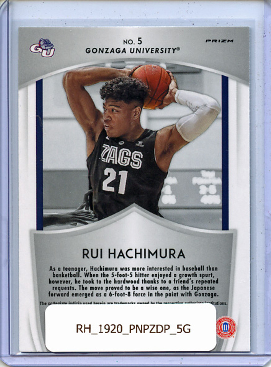 Rui Hachimura 2019-20 Prizm Draft Picks #5 Crusade Green