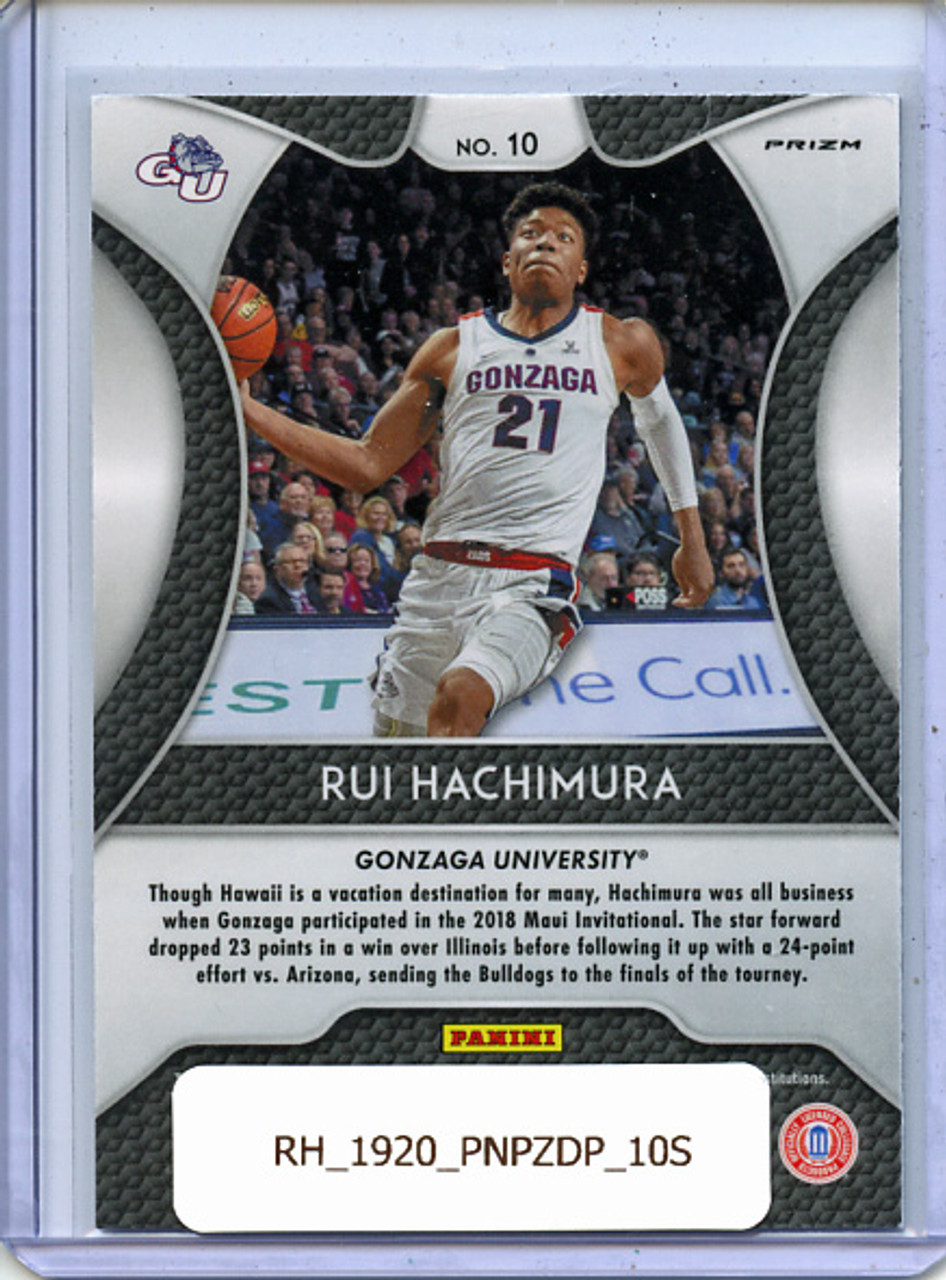 Rui Hachimura 2019-20 Prizm Draft Picks #10 Silver