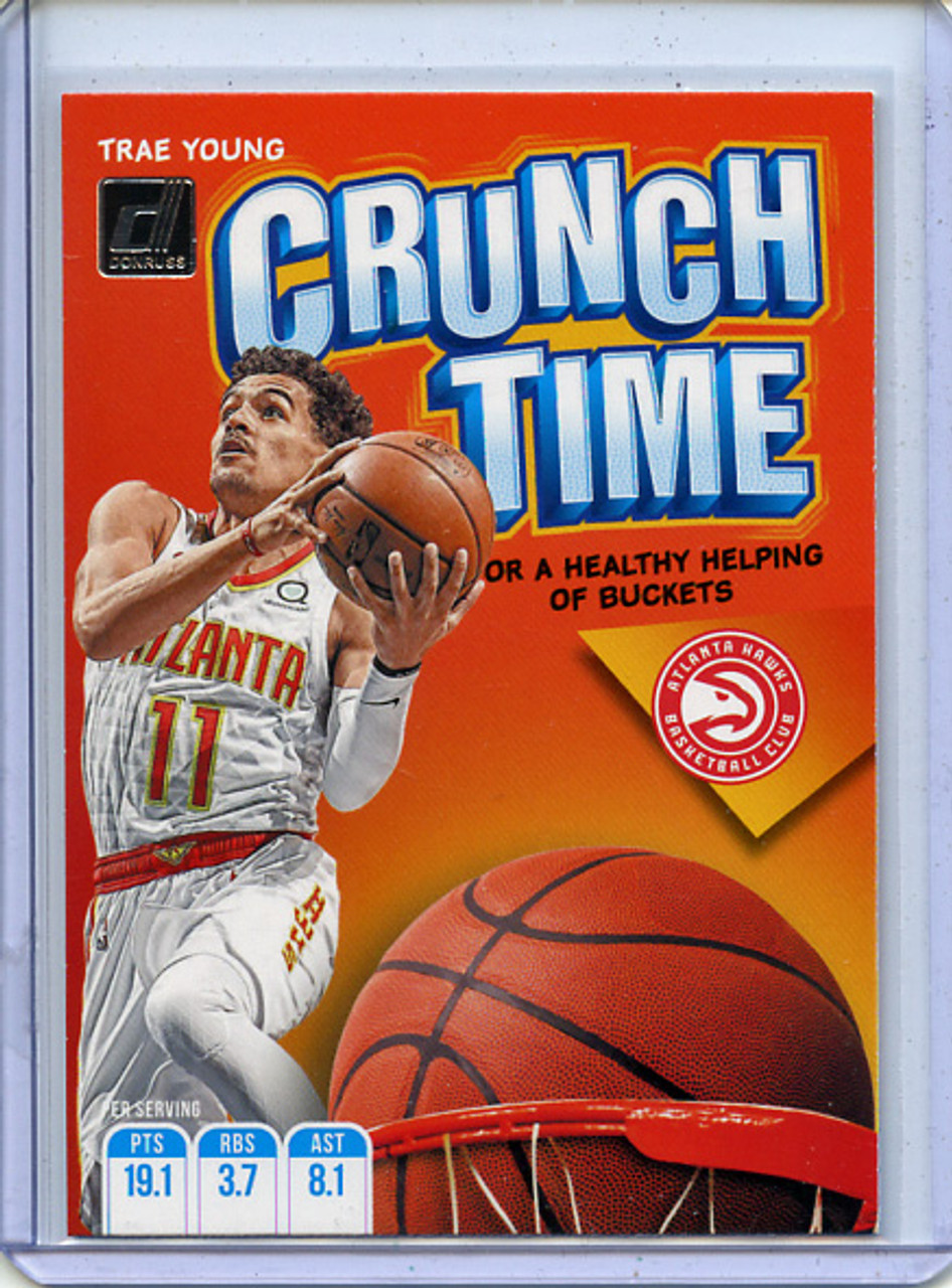 Trae Young 2019-20 Donruss, Crunch Time #20