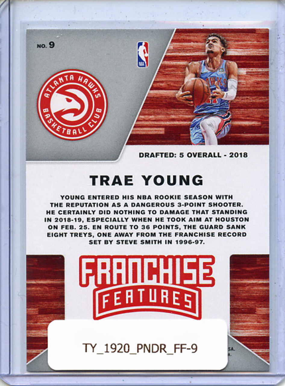 Trae Young 2019-20 Donruss, Franchise Features #9
