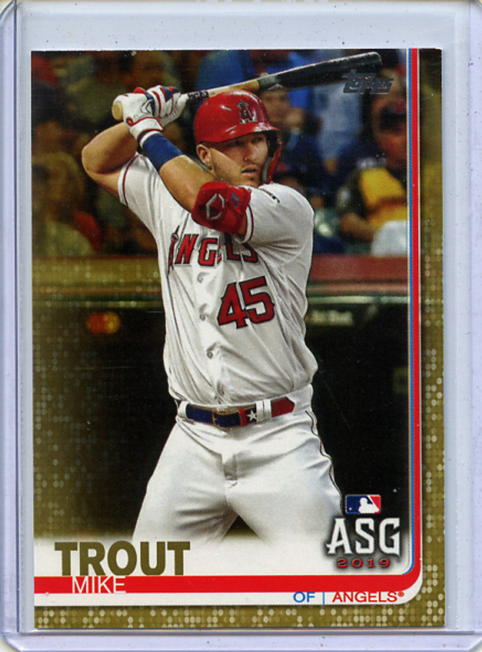 Mike Trout 2019 Topps Update #US146 All-Star Gold (#1936/2019)