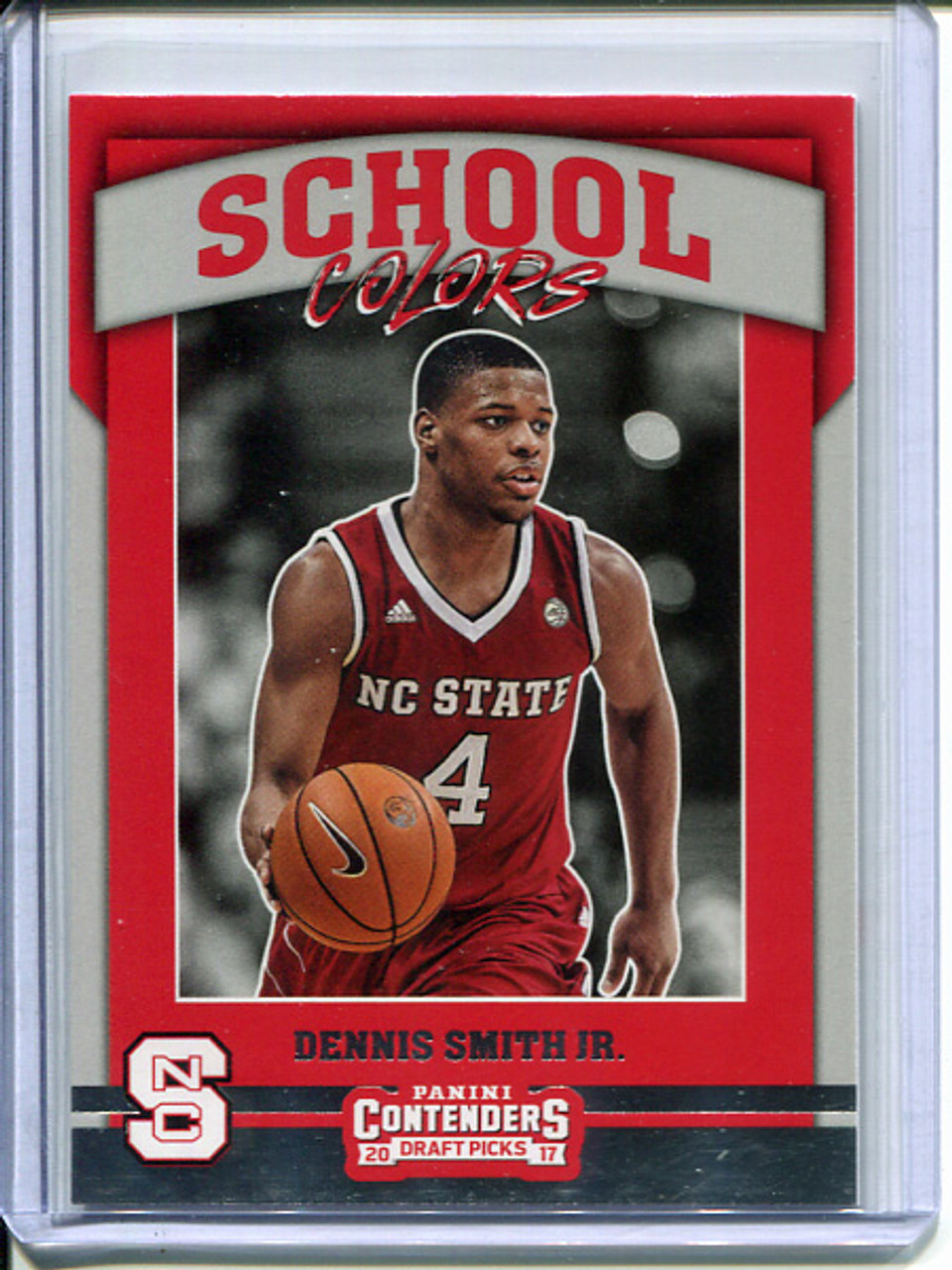 Dennis Smith Jr. 2017-18 Contenders Draft Picks, School Colors #8