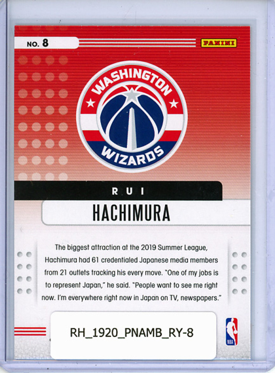 Rui Hachimura 2019-20 Absolute, Rookies Yellow #8