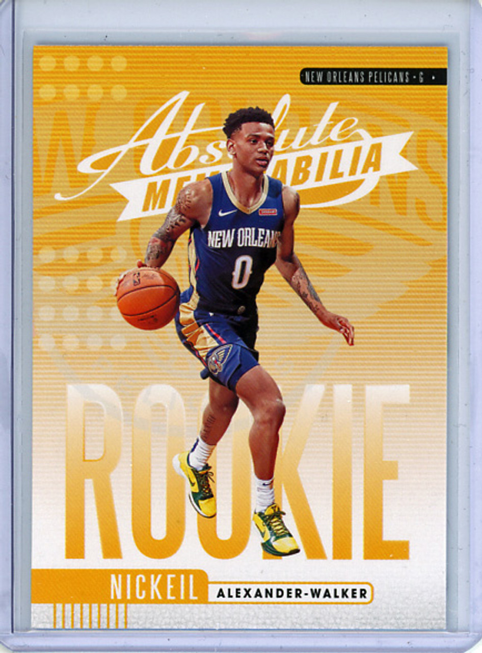 Nickeil Alexander-Walker 2019-20 Absolute, Rookies Yellow #16