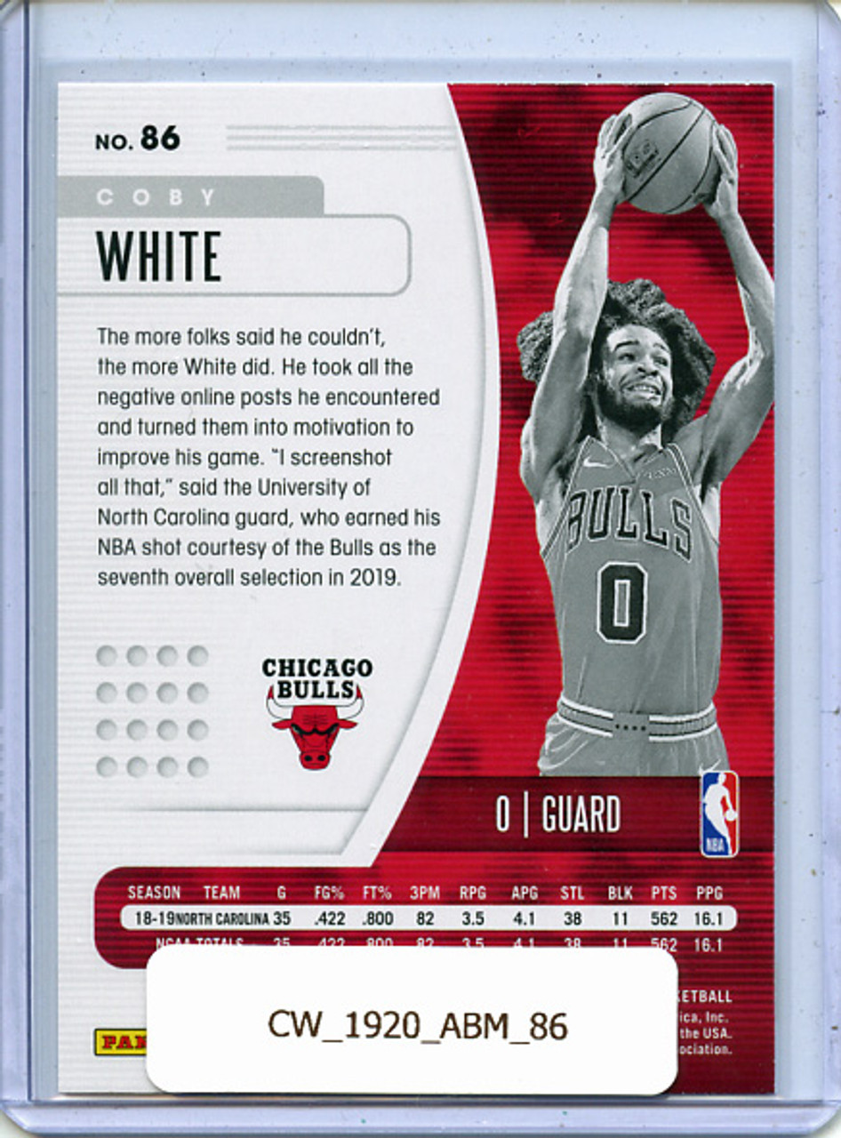 Coby White 2019-20 Absolute #86 Retail