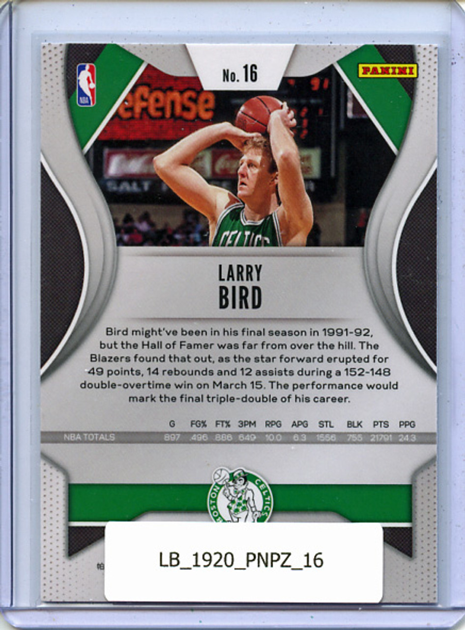 Larry Bird 2019-20 Prizm #16