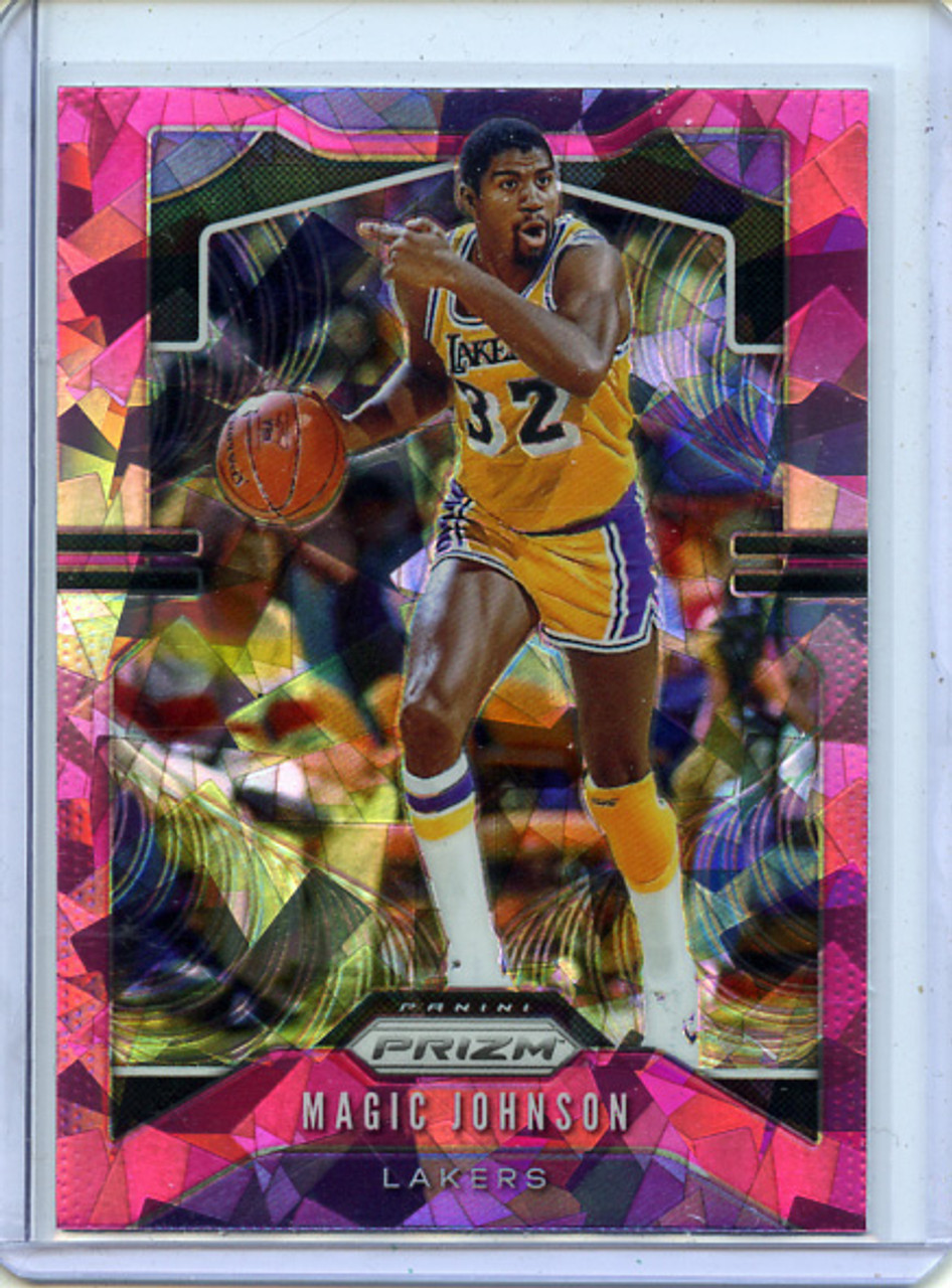 Magic Johnson 2019-20 Prizm #25 Pink Ice