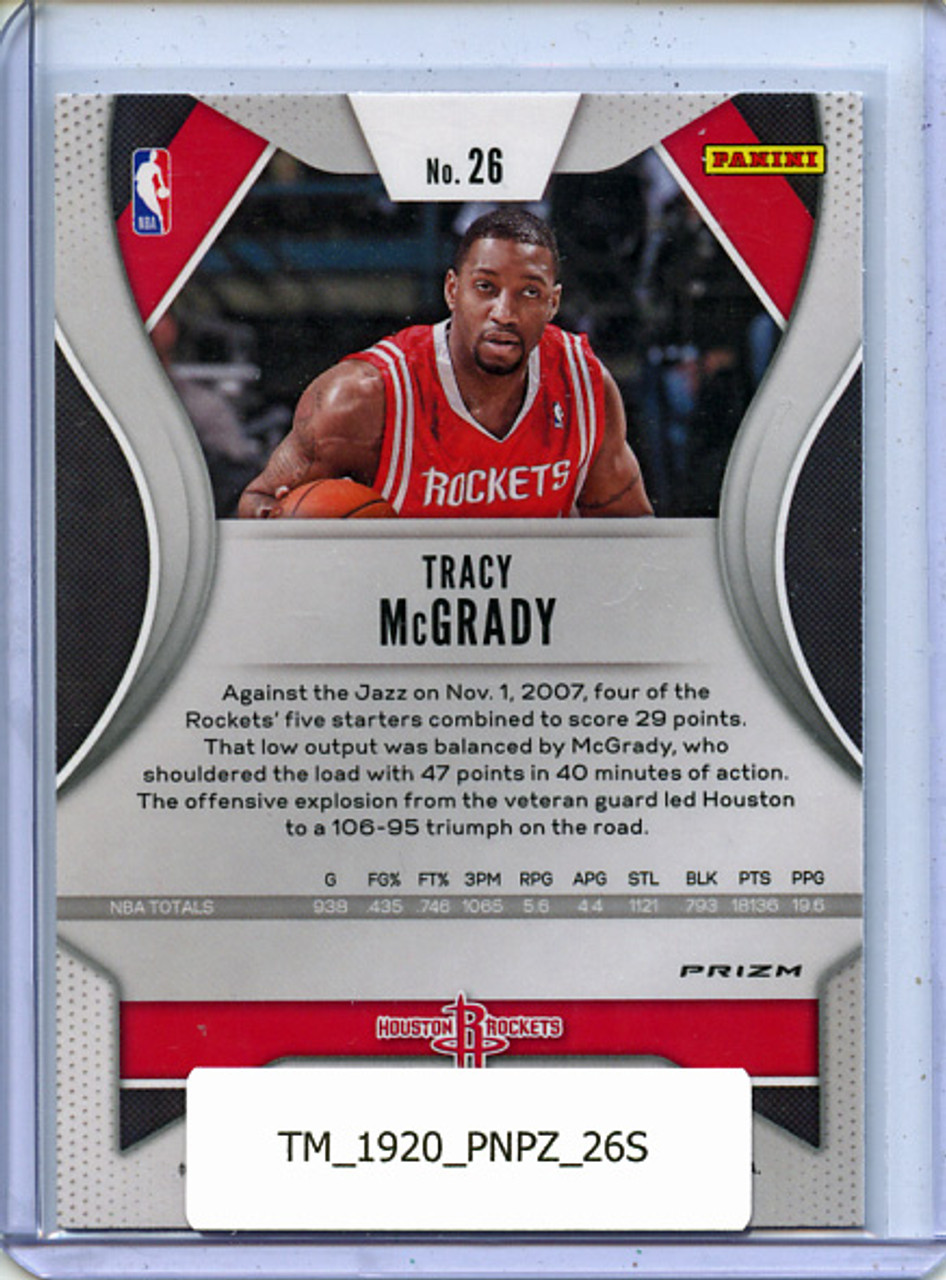 Tracy McGrady 2019-20 Prizm #26 Silver