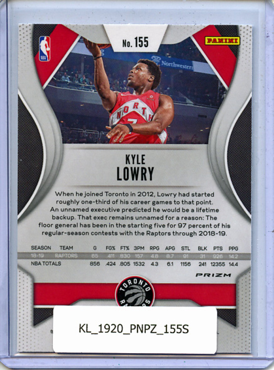 Kyle Lowry 2019-20 Prizm #155 Silver