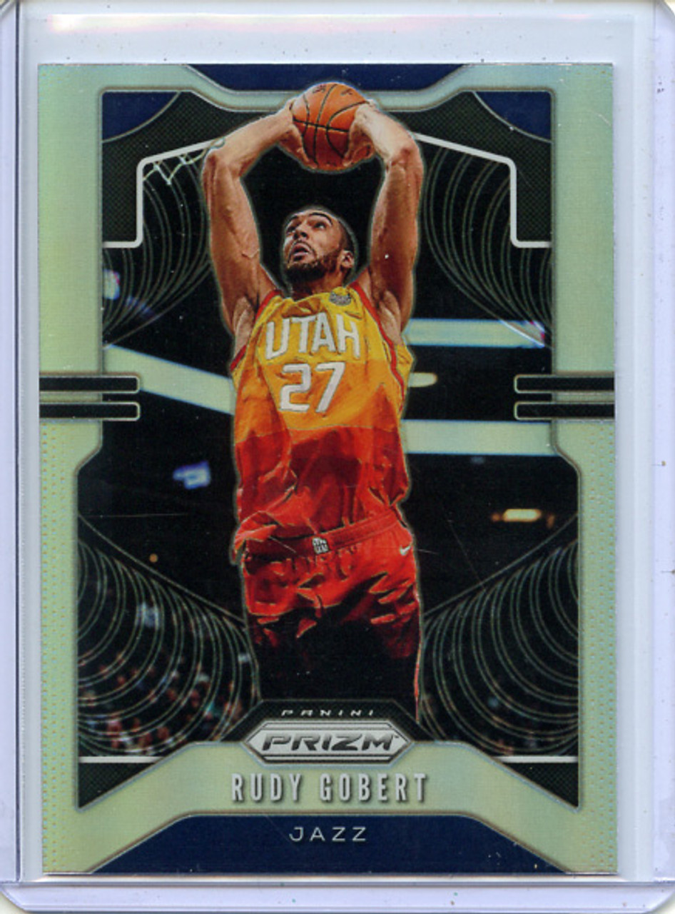 Rudy Gobert 2019-20 Prizm #168 Silver