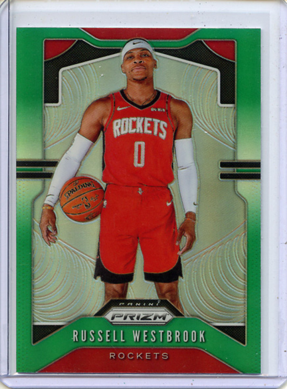 Russell Westbrook 2019-20 Prizm #182 Green
