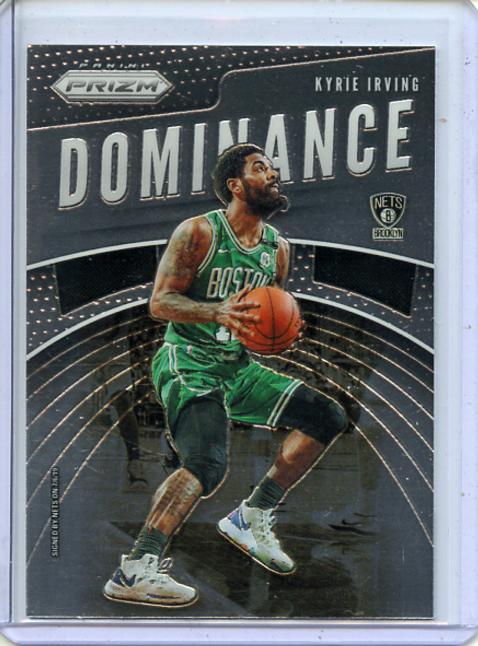 Kyrie Irving 2019-20 Prizm, Dominance #19