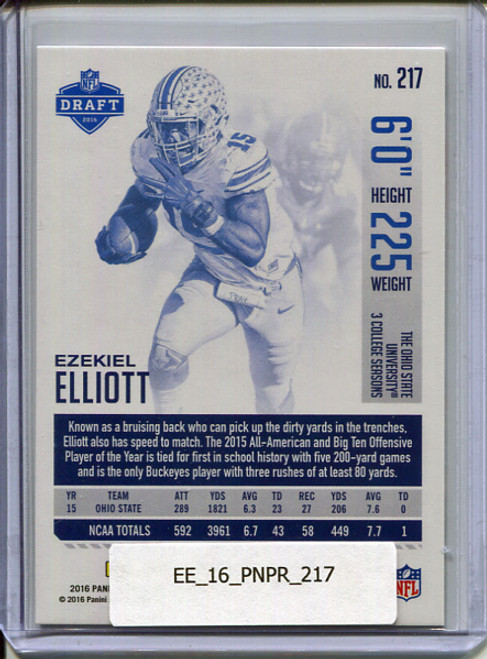 Ezekiel Elliott 2016 Prestige #217