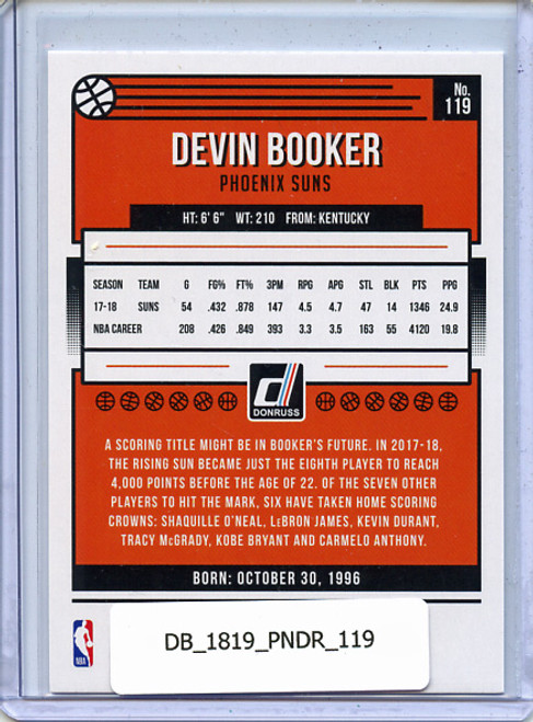 Devin Booker 2018-19 Donruss #119