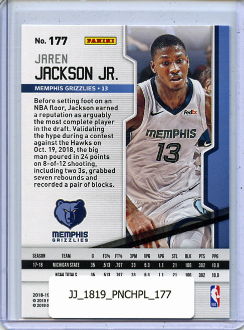 Jaren Jackson Jr. 2018-19 Chronicles, Playoff #177