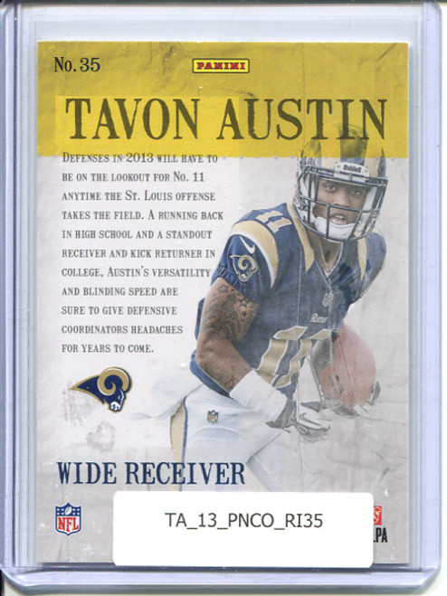 Tavon Austin 2013 Contenders, Rookie Ink #35