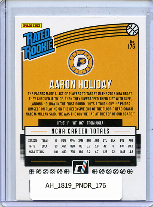 Aaron Holiday 2018-19 Donruss #176