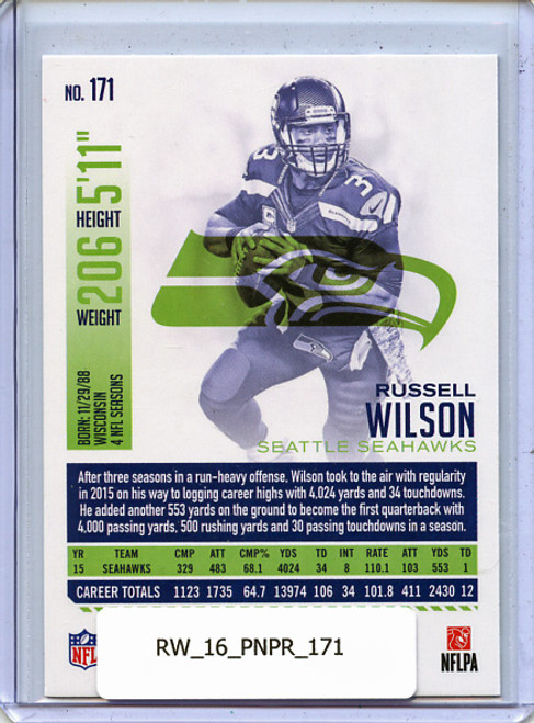 Russell Wilson 2016 Prestige #171