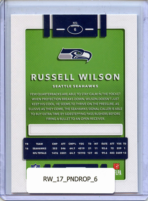 Russell Wilson 2017 Donruss Optic #6