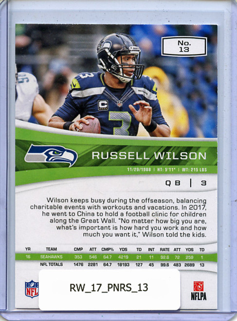 Russell Wilson 2017 Rookies & Stars #13