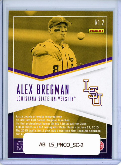 Alex Bregman 2015 Contenders, School Colors #2