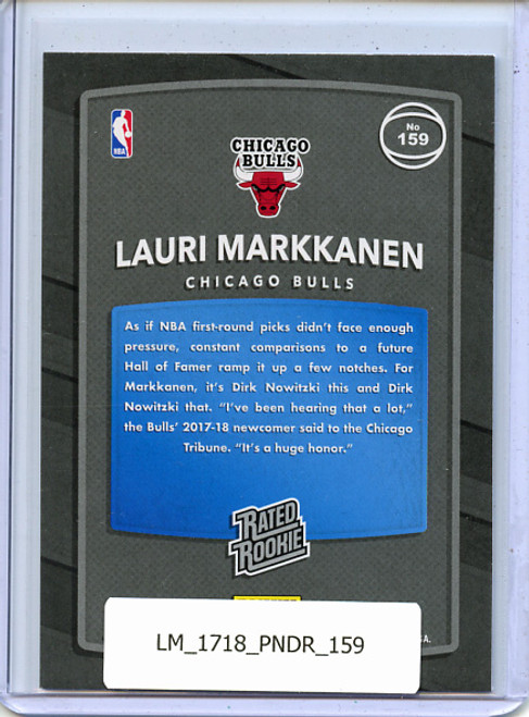 Lauri Markkanen 2017-18 Donruss #159