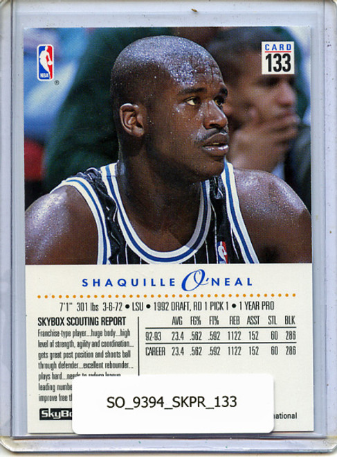 Shaquille O'Neal 1993-94 Skybox Premium #133