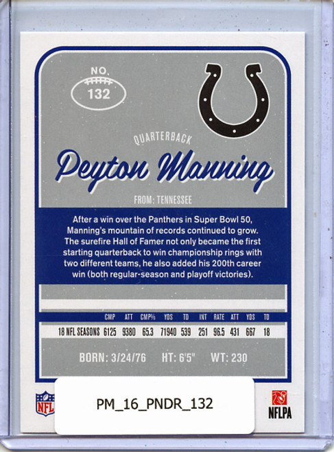 Peyton Manning 2016 Donruss #132