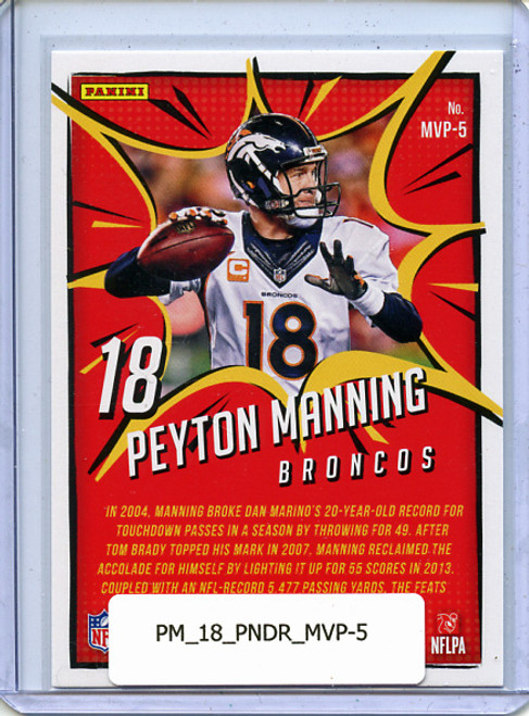 Peyton Manning 2018 Donruss, MVP #MVP-5