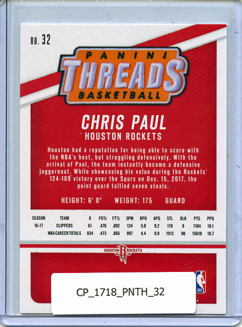 Chris Paul 2017-18 Threads #32