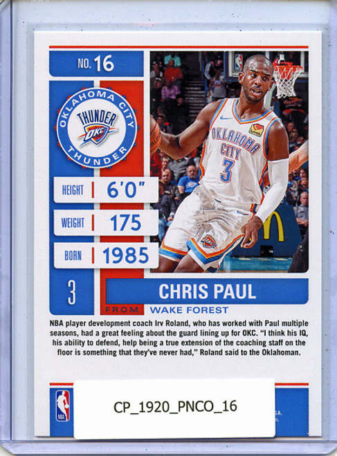 Chris Paul 2019-20 Contenders #16