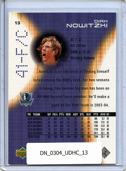 Dirk Nowitzki 2003-04 Hardcourt #13