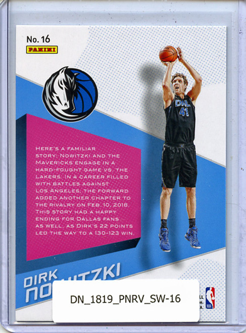 Dirk Nowitzki 2018-19 Revolution, Shock Wave #16