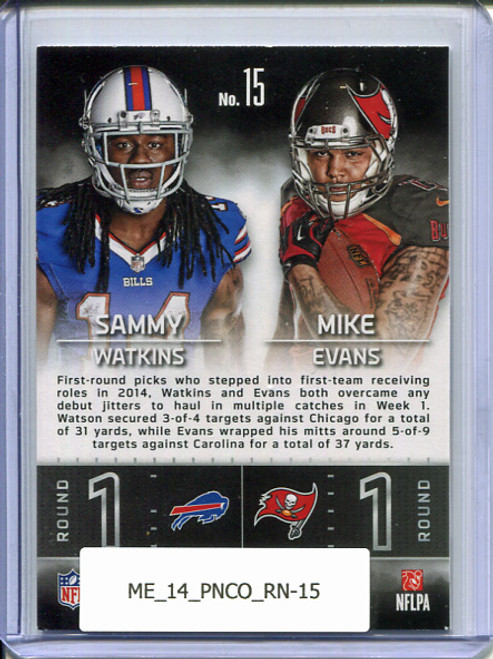 Mike Evans, Sammy Watkins 2014 Contenders, Round Numbers #15 Round 1