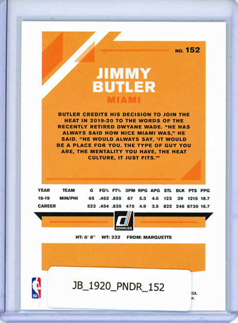 Jimmy Butler 2019-20 Donruss #152