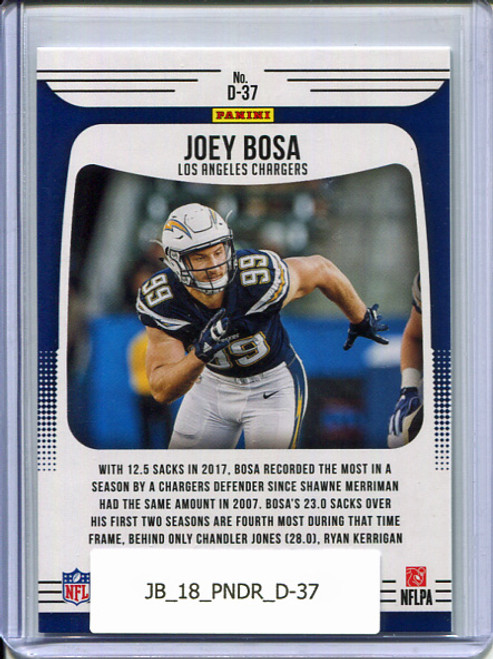 Joey Bosa 2018 Donruss, Dominators #D-37