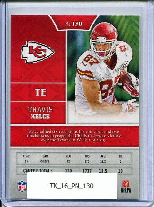 Travis Kelce 2016 Panini #130