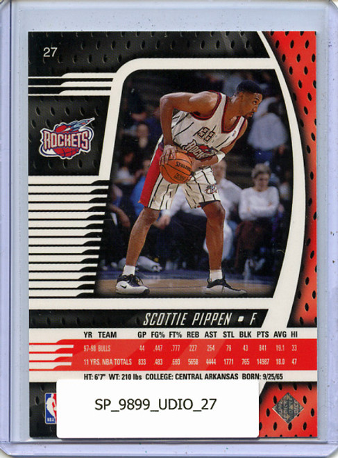 Scottie Pippen 1998-99 Ionix #27