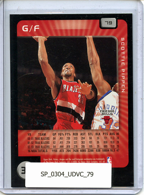 Scottie Pippen 2003-04 Victory #79