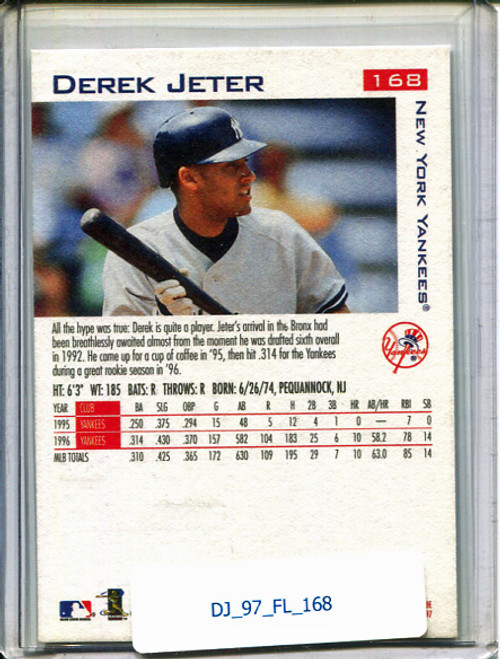 Derek Jeter 1997 Fleer #168